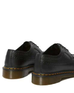 3989 Brogue Sko, Black Vintage Smooth, 45