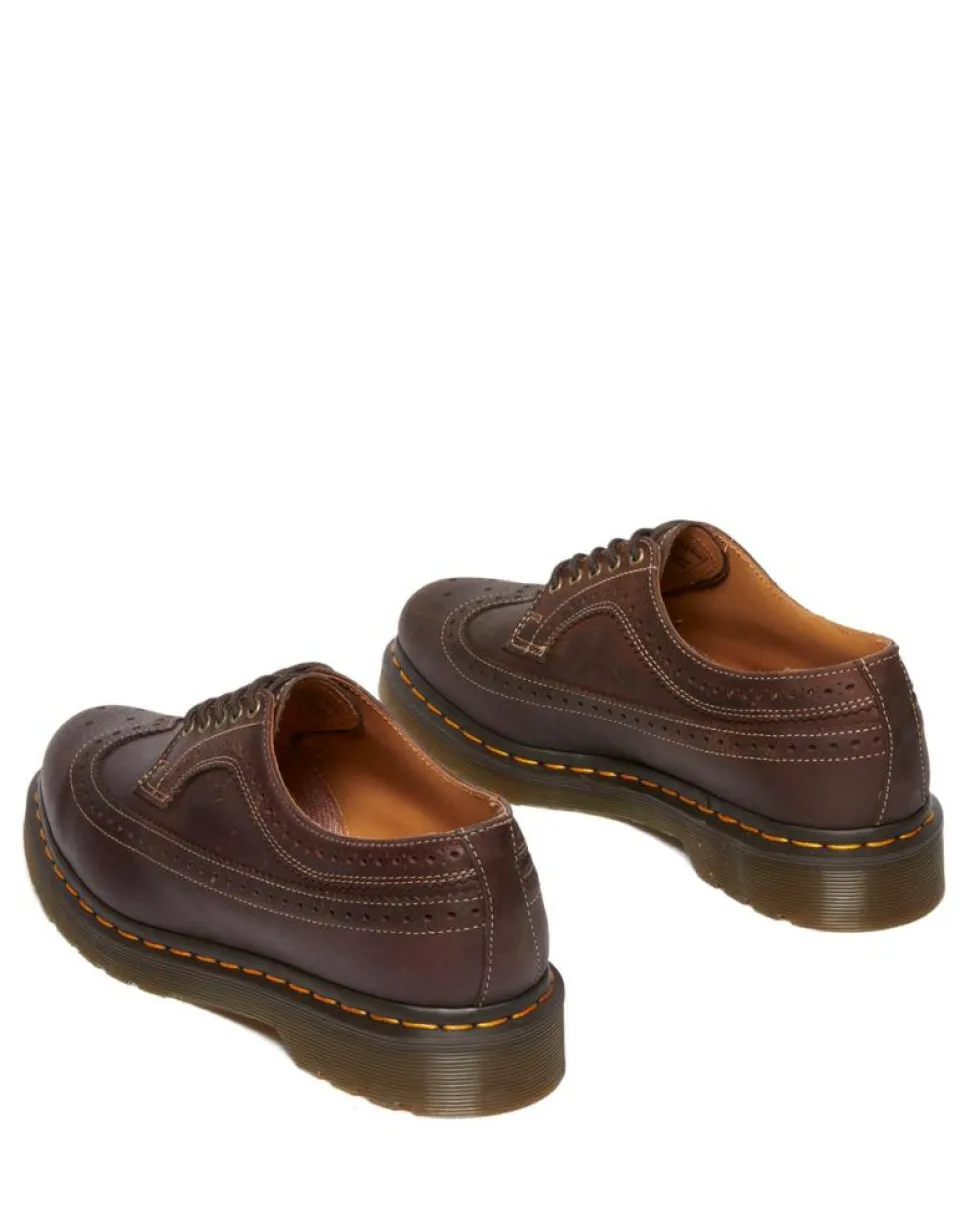 3989 Brogue Sko, Brown, 46