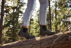 587 Classic Chelseastøvle, Rustic Black, 41