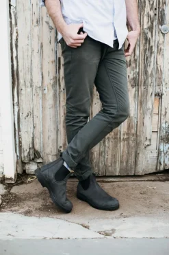 587 Classic Chelseastøvle, Rustic Black, 41