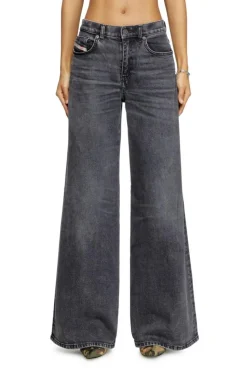 1978 D-Akemi Flare Jeans, Black/Dark Grey, W26/L30