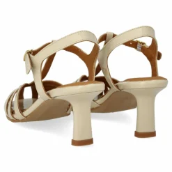 5840-101 Højhælede Sandaler, Beige, 41