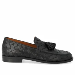 1742-101 Loafers, Black Braid, 39