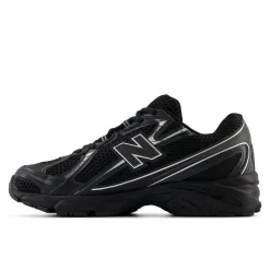 740 Sneakers, Black/Silver Metallic, 45