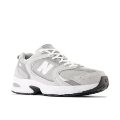 530 Sneakers, Raincloud Shadow Grey/ Silver Metallic, 39.5