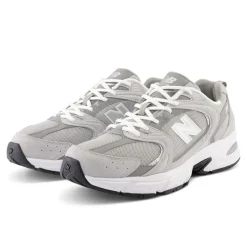 530 Sneakers, Raincloud Shadow Grey/ Silver Metallic, 39.5