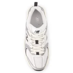 530 Sneakers, Silver Metallic/Black Cement, 37.5