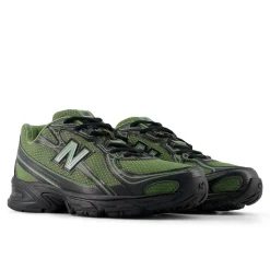 740 Sneakers, Utility Green/Black, 45.5