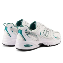 530 Sneakers, White/Silver Metallic/Vintage Teal, 37.5