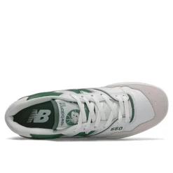 550 Sneakers, White/Team Forest Green, 38
