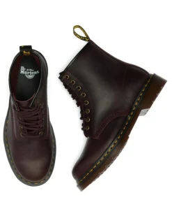 1460 Snørestøvler, Cherry Red Crazy Horse, 39