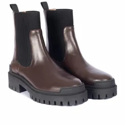 7653-101 Støvler, Brown/Black, 38