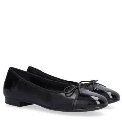 A8041 Ballerinasko, Black Patent/Black Nappa, 38