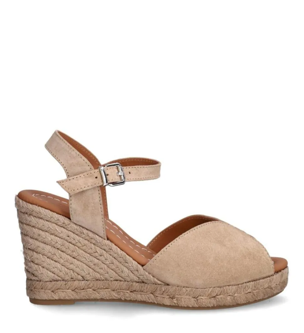 A6709 Højhælede Sandaler, Chameau Babysilk, 41