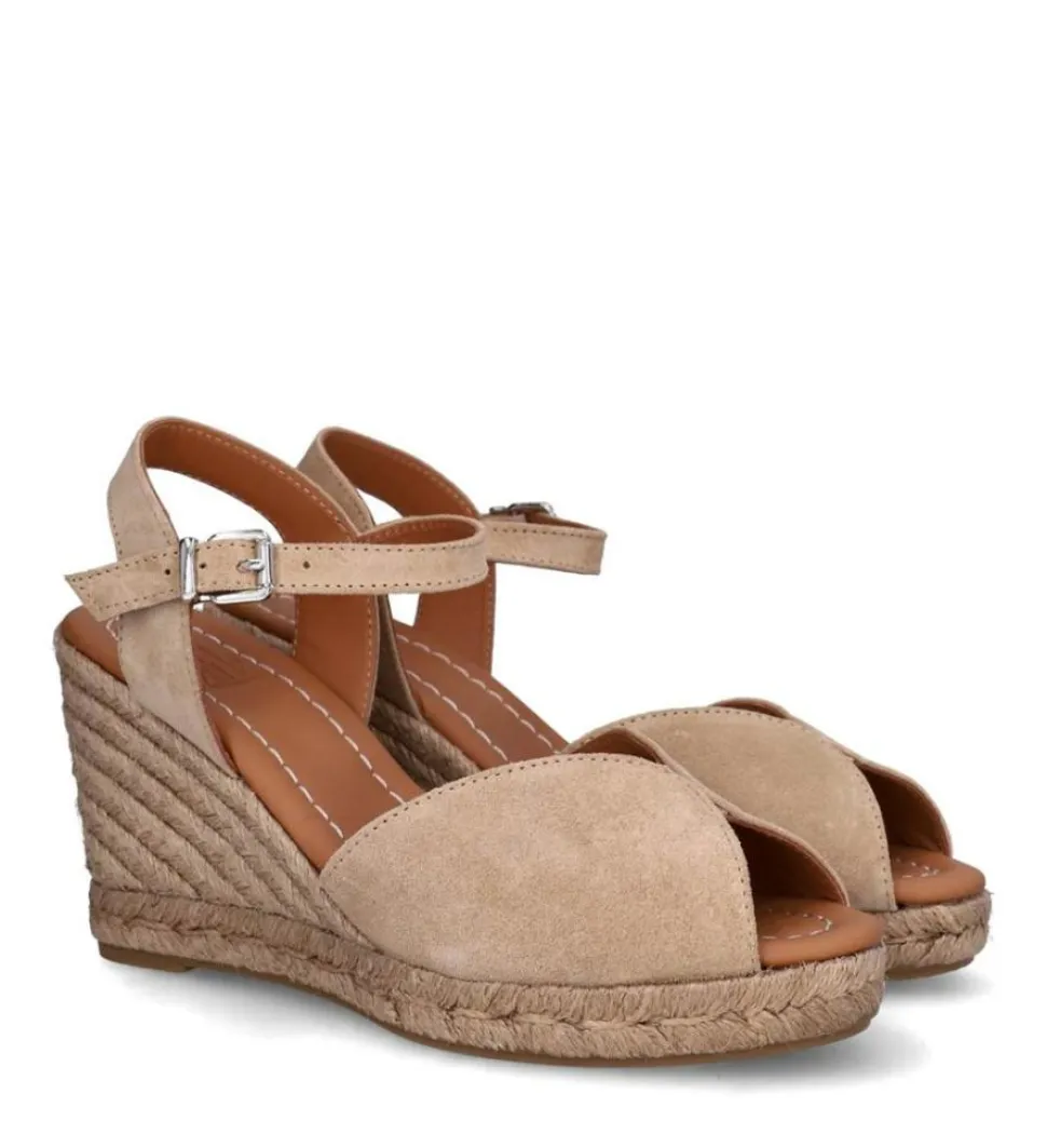 A6709 Højhælede Sandaler, Chameau Babysilk, 41