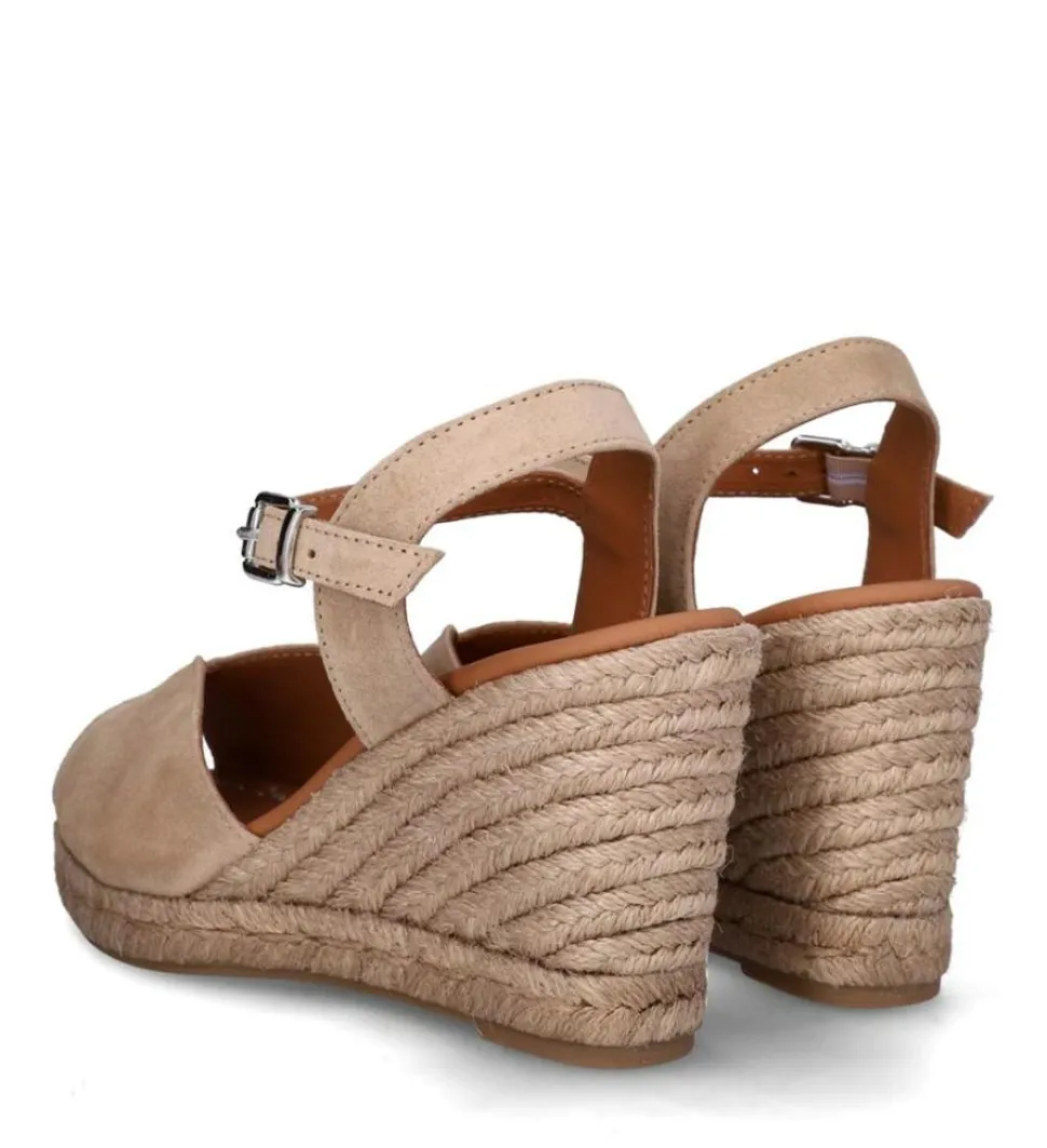 A6709 Højhælede Sandaler, Chameau Babysilk, 41