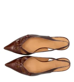 A8091 Højhælede Sko, Castagno Naplack, 41