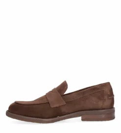 A6335 Loafers, Arabica Babysilk Suede, 42