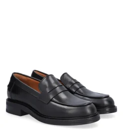 A11361 Loafers, Black Calf, 39