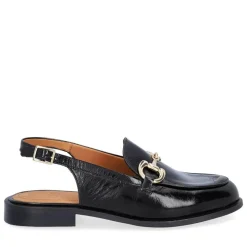 A6340 Loafers, Black Naplack, 41
