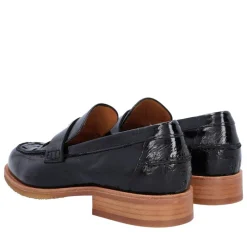 A6316 Loafers, Black Naplack, 41