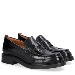 A8446 Loafers, Black Naplack, 36