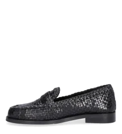 A8671 Loafers, Black Nappa, 36