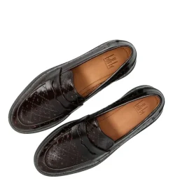 A19689 Loafers, Mogano Naplack, 40