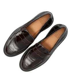 A9300 Loafers, Mogano Naplack, 37