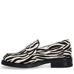 A11361 Loafers, Zebra Pony, 41