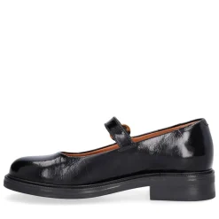 A7016 Mary Jane Ballerinasko, Black Naplack, 41