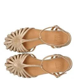 A9500 Sandaler, Sand Mandorla Naplack, 41