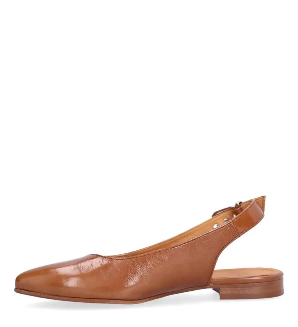 A16302 Slingback Ballerinasko, Palisandro, 36