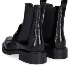 A5057 Støvler, Black Naplack, 36