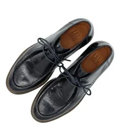 A7025 Støvler, Navy Naplack, 39