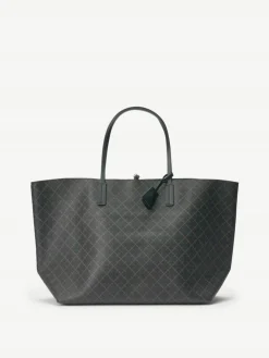 Abigail Tote Bag, Dark Chocolate