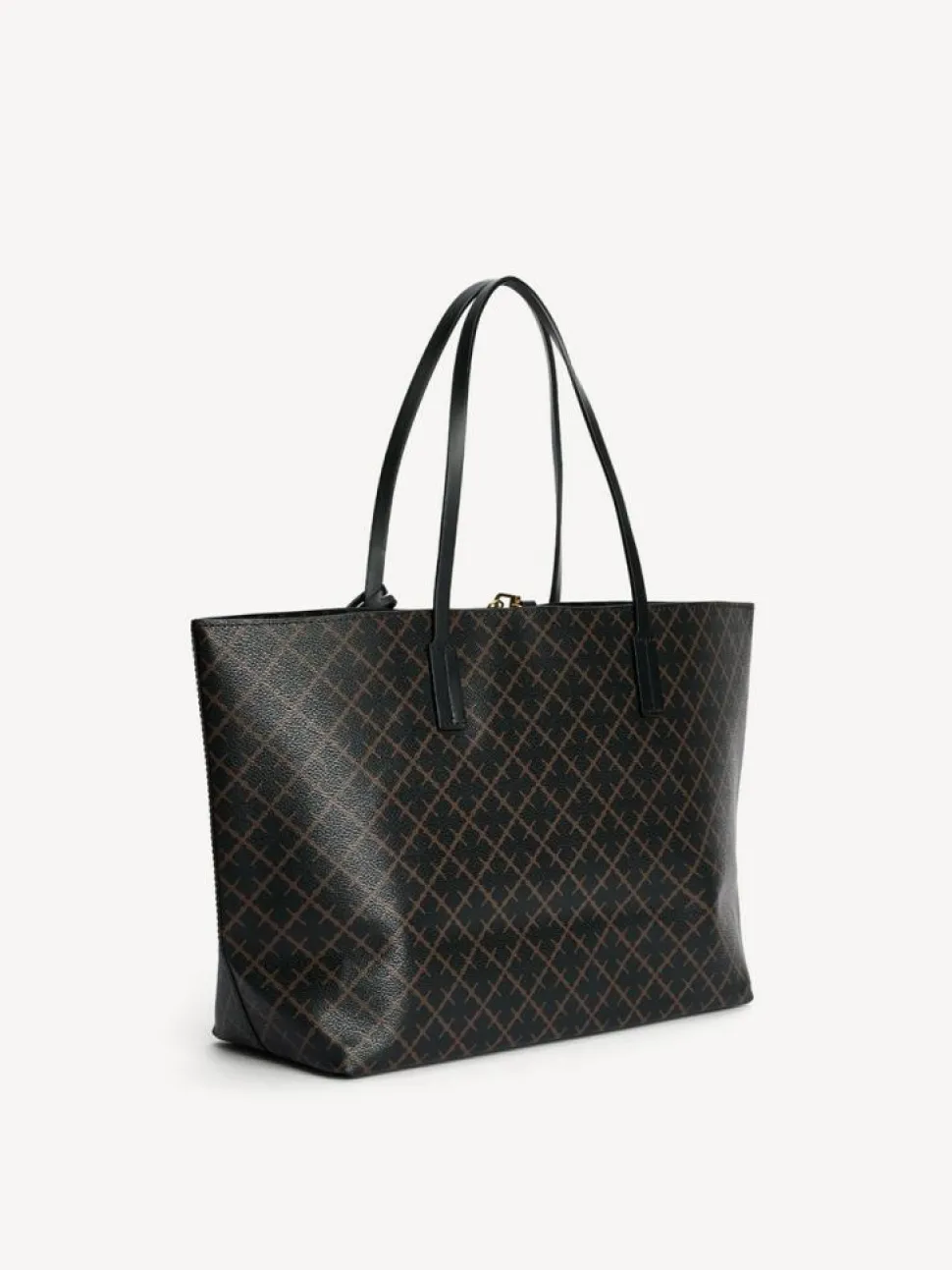 Abigail Tote Bag, Dark Chocolate