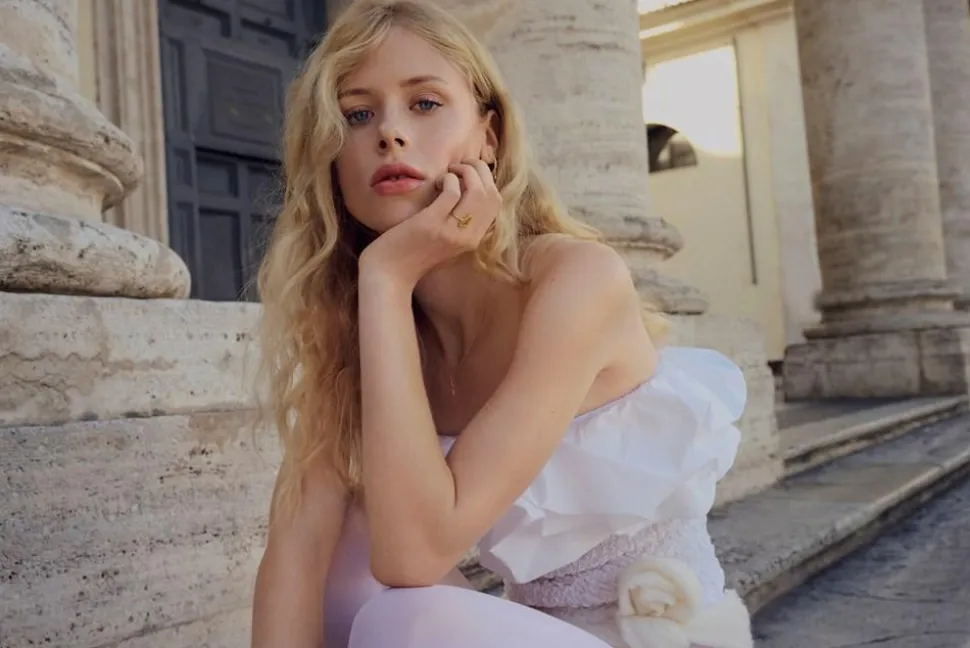 Abra Ring, Gold Plated, 57