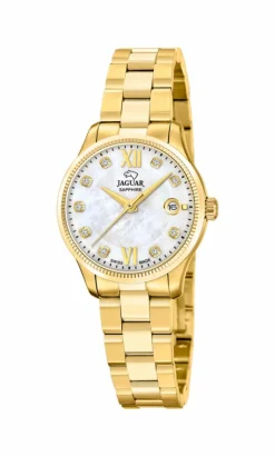 Acamar Classic J1047 Dameur, Gold/Mop, 29 mm