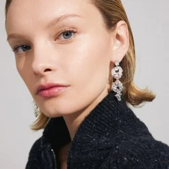 Act Recycled Øreringe, Silver Plated