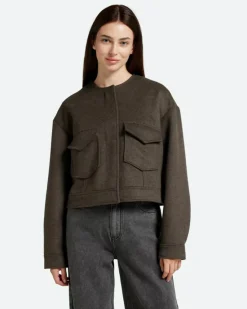 Adalaide Jakke, Walnut, 38