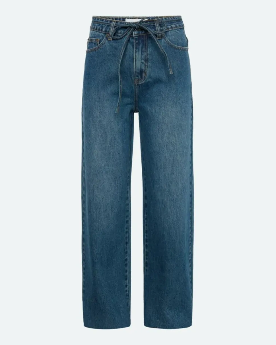 Adanna Jeans, Medium Blue, 34