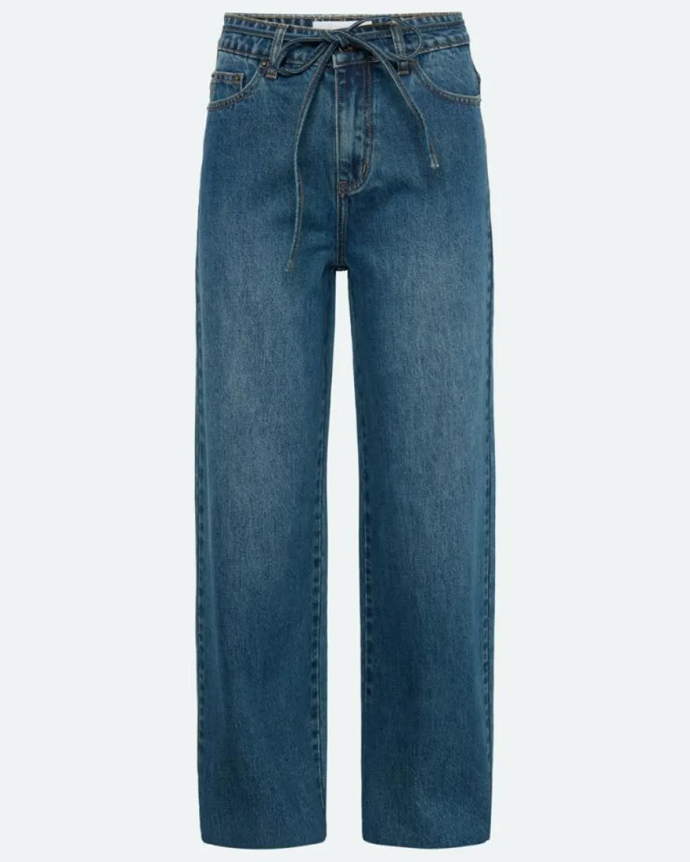 Adanna Jeans, Medium Blue, 34