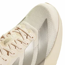 Adizero Evo SL Sneakers, Wonder White/Cyber Metallic/Warm Vanilla, 36