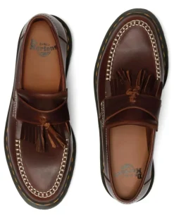 Adrian Ben Butterscotch Orleans Loafers, Brown, 42