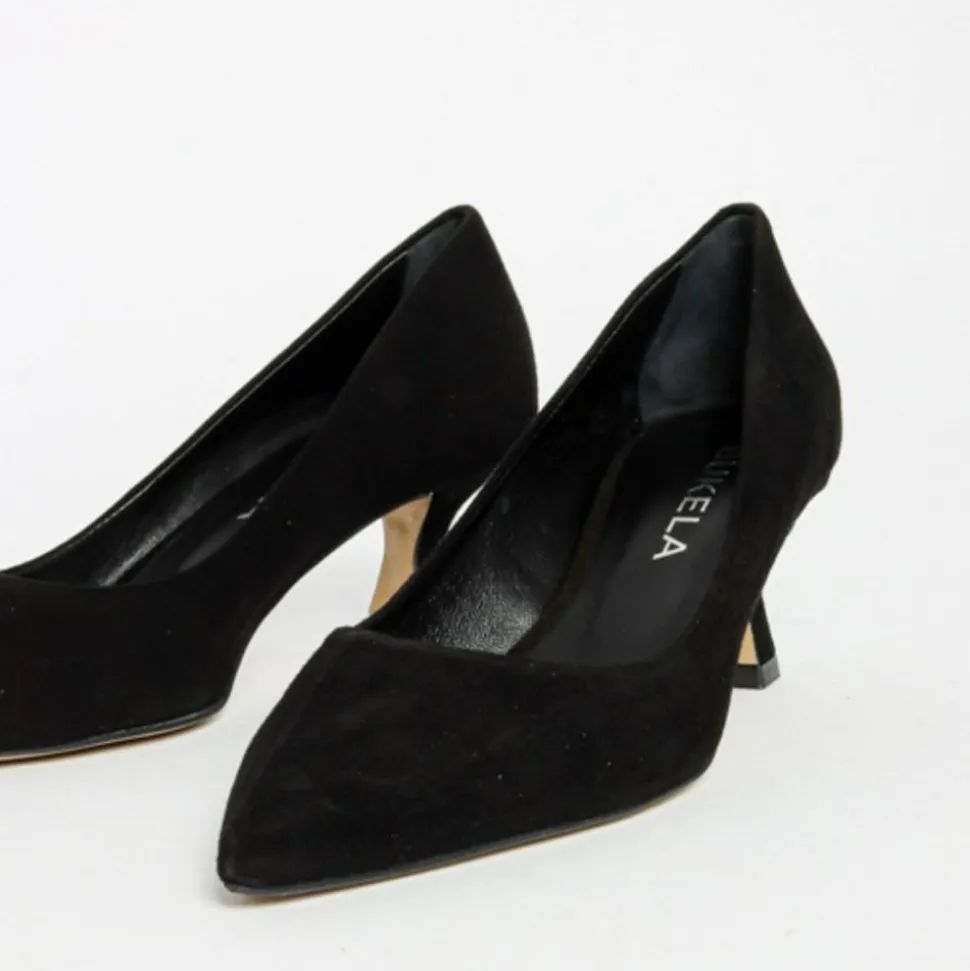 Agathe Højhælede Sko, Sort, 38