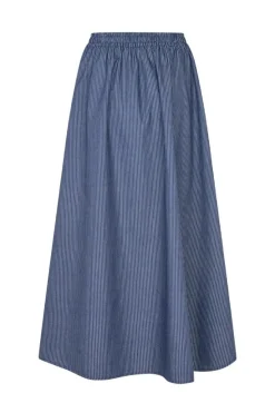 AkaneLL Maxi Nederdel, Dark Blue, S