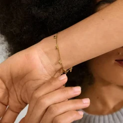 Alaia Armbånd, Gold Plated, 16,5+3 cm