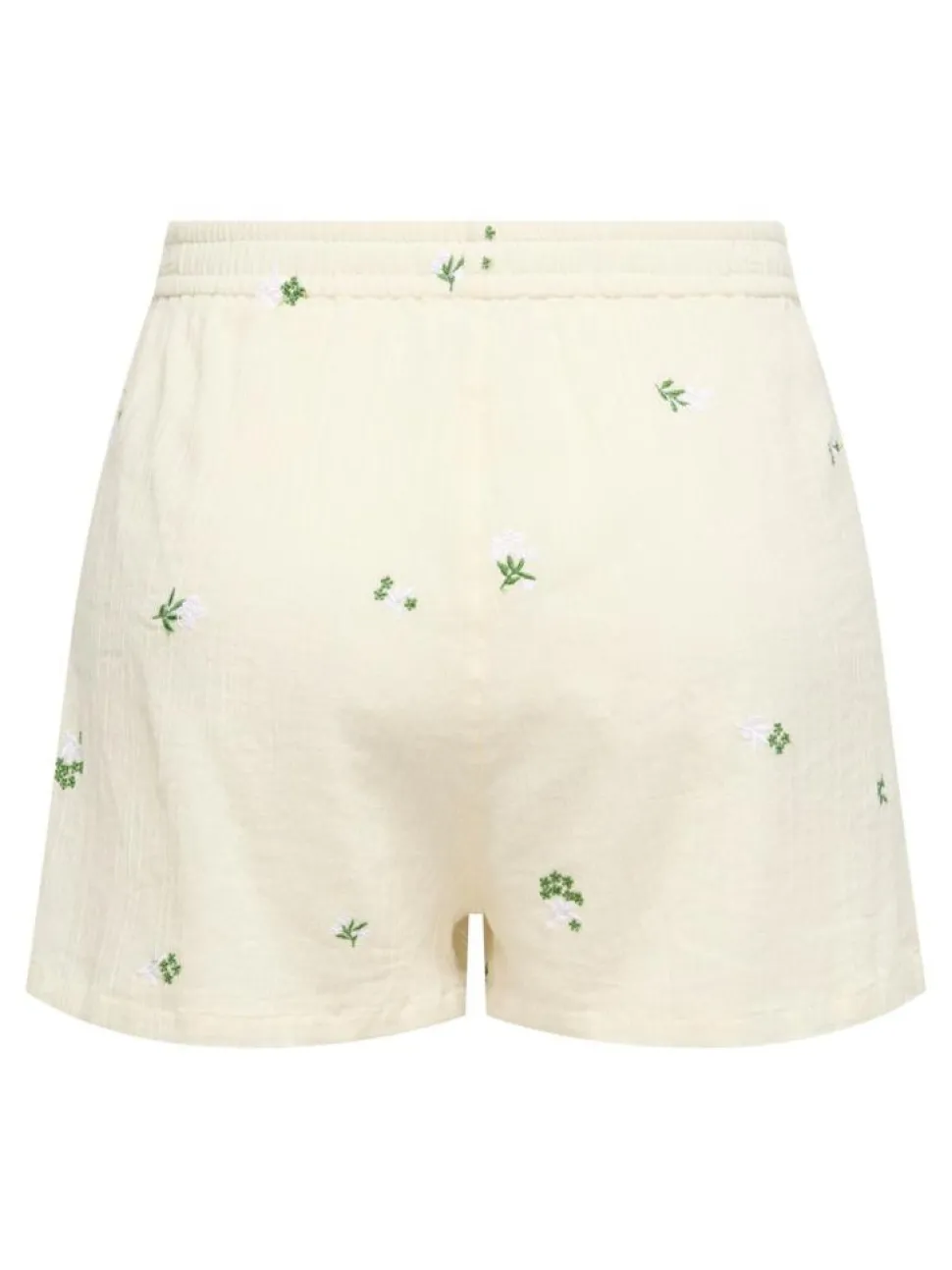 Alba Højtaljede Shorts, Cloud Dancer, L