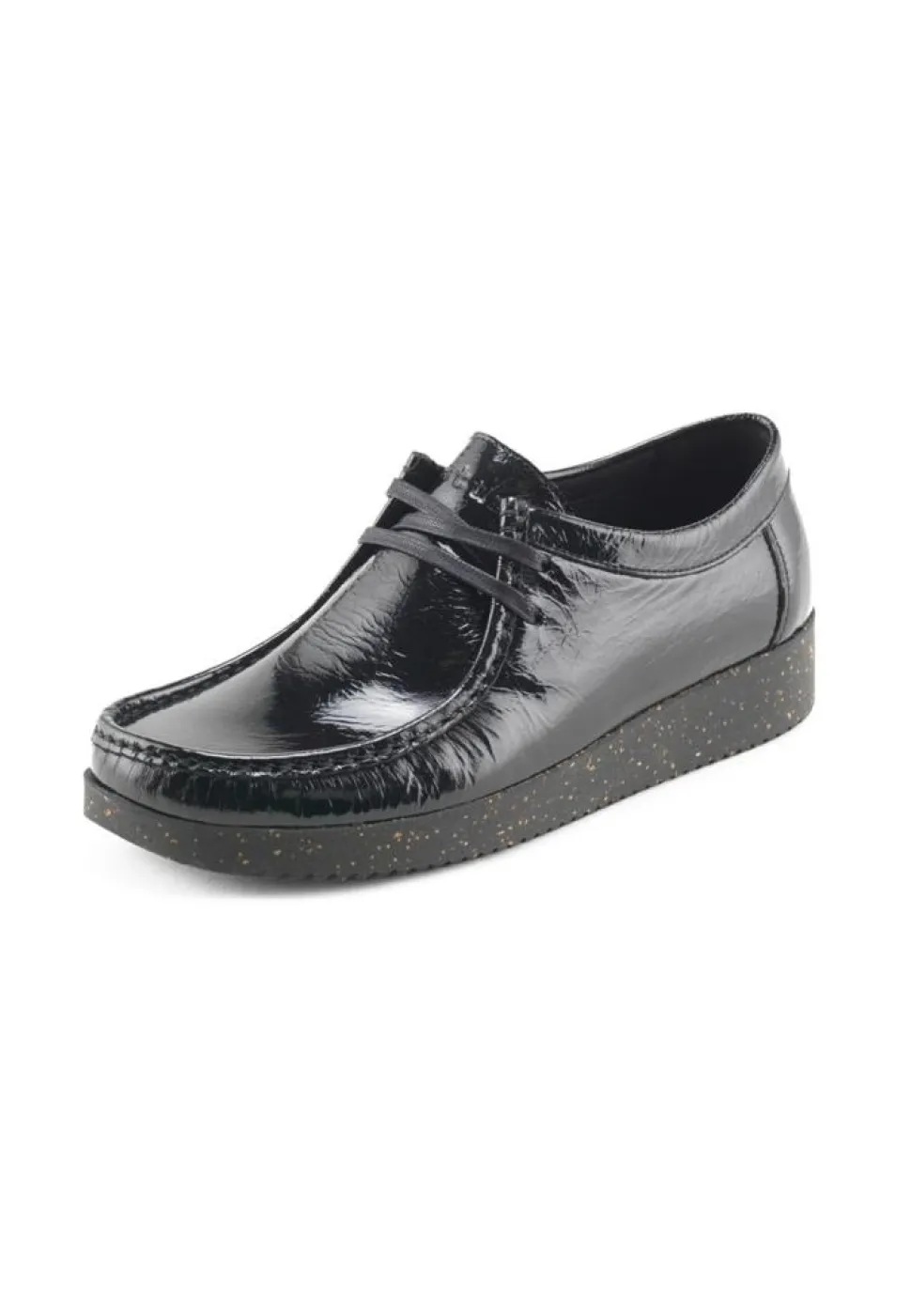 Alba Patent Leather Sko, Black, 38